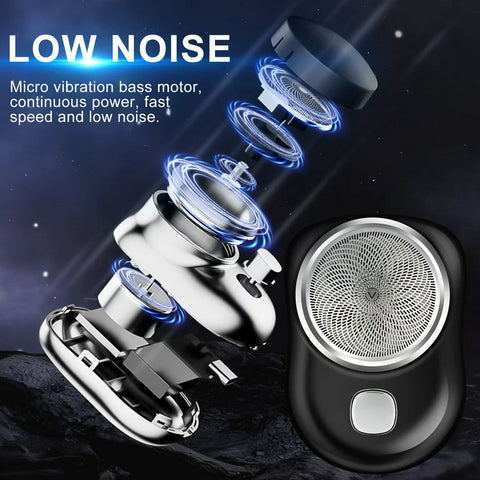 Portable Mini Electric Shaver (Pack of 2)