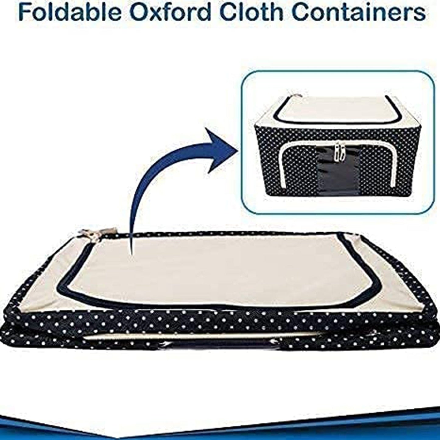 Containzio™️Foldable Steel Organizer Bag